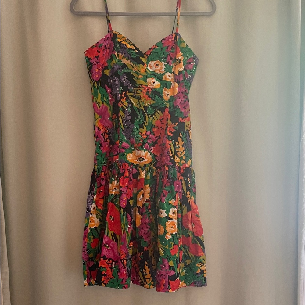 3 for $25! Hand Made Floral‎ Multicolor Spaghetti Strap Dress